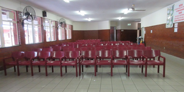 Out-patients waiting area.