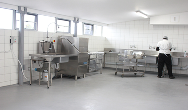 Catering Service Dept. Scullery Area