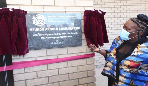 Renaming of Turton CHC in Umzumbe Municipality, it is now known as Mfundo Arnold Lushaba CHC